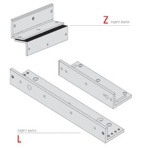 מתאם התקנה למנעול אלקטרומגנטי