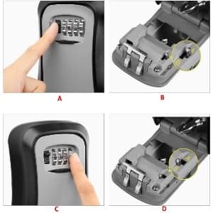 הוראות שינוי קוד – Key Safe