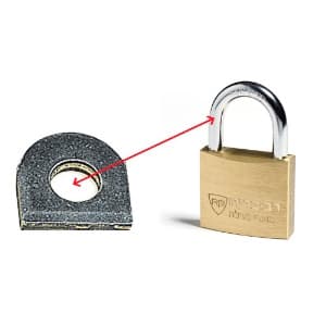 אוזן מנעול תליה