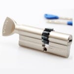 צילינדר לדלתות פלדה - DYNAMIC 76 MM רב בריח