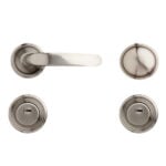 ידיות לדלתות פלדה - קבוע/נע - קורל