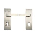 ידיות לדלתות פלדה - חיפוי מלבני פלרז