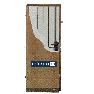 מידות דלת כניסה פלדה