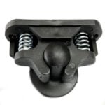 מעצור דלת קפיצי - שחור