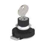 מנעול מגירה עגול 19 מ״מ - Mesan - אחידים