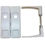 ידיות לדלתות ממ"ד משולבות חיפוי - רינגל