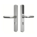 ידית קוד אלקטרונית חכמה משולבת חיפוי נירוסטה - רב בריח SMART