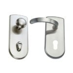 ידיות לדלתות פלדה - קבוע/נע